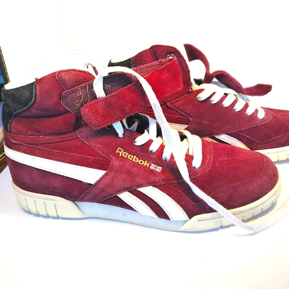 Reebok's EX-O high fit maroon classic high tops size men's 9. - Picture 5 of 8
